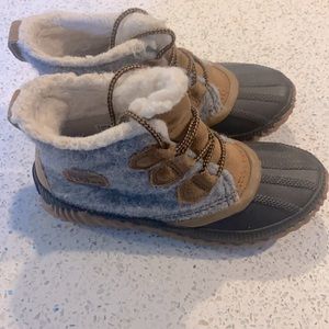 Girls Sorel size 2 rain/snow boots
